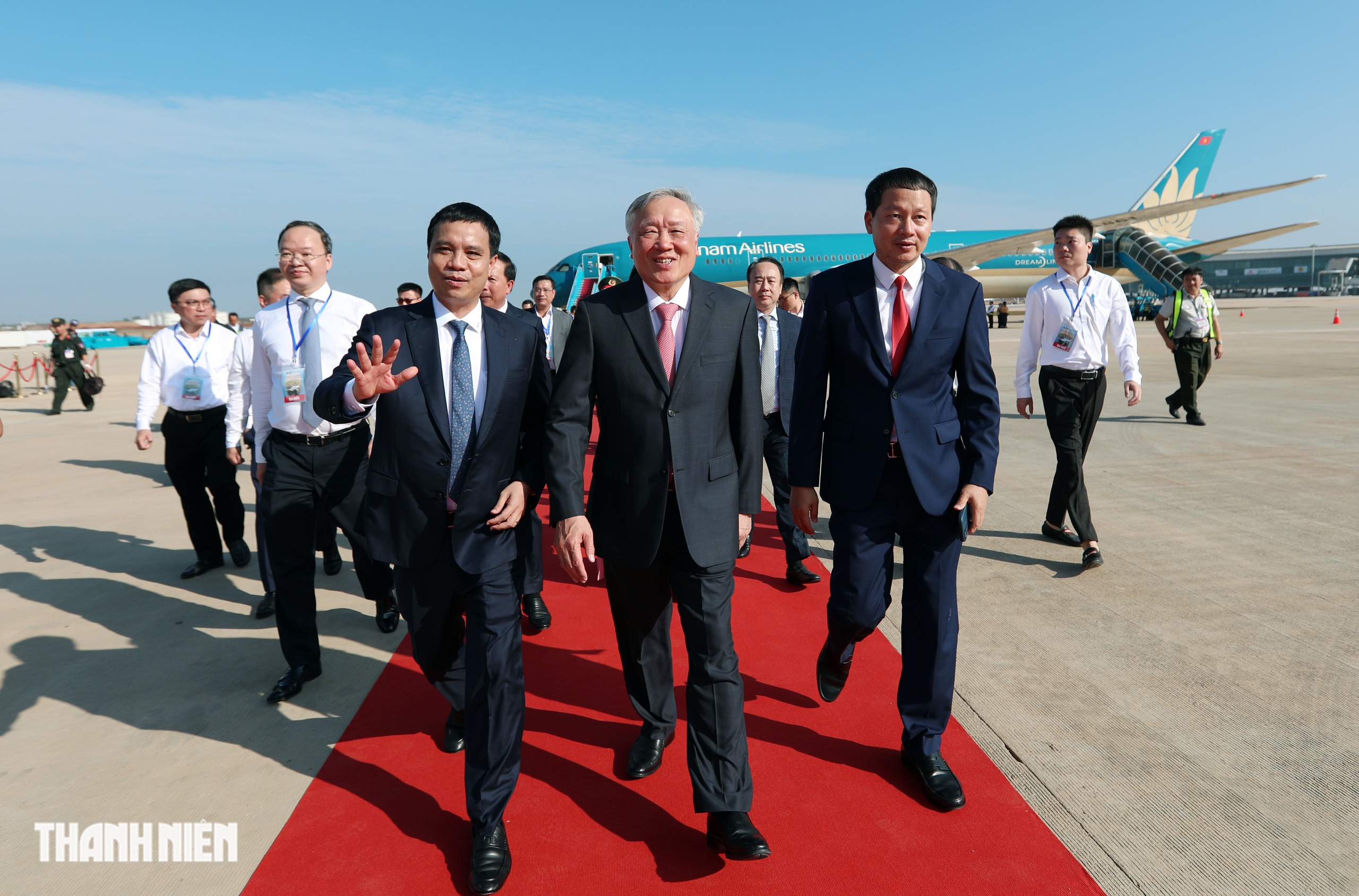 Sân bay Long Thành đón Boeing 787 Dreamliner trong ngày lịch sử 19.12- Ảnh 8. Sân bay Long Thành đón Boeing 787 Dreamliner trong ngày lịch sử 19.12- Ảnh 8.