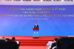 Thủ tướng Phạm Minh Chính, Chủ tịch Quốc hội Trần Thanh Mẫn dự lễ khởi công dự án trọng điểm