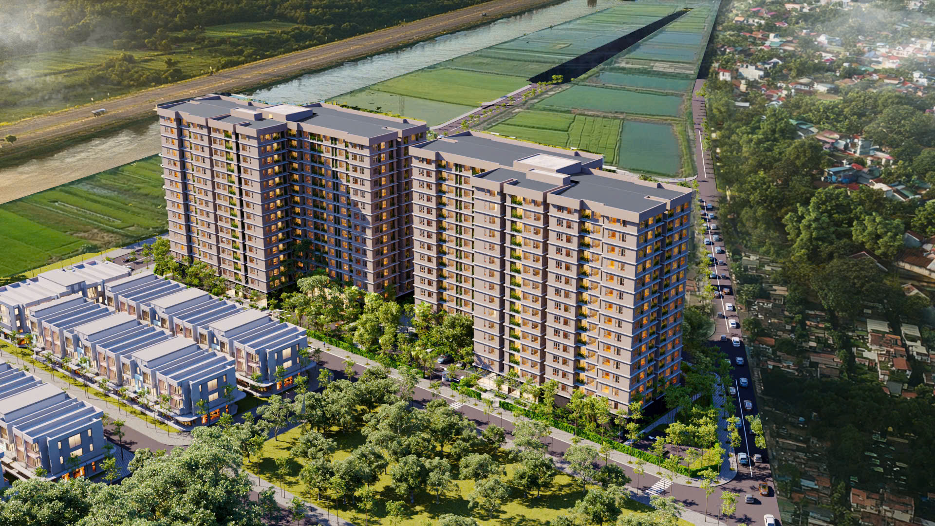 Phó Thủ tướng Nguyễn Chí Dũng dự lễ khởi công khu nhà ở xã hội 638 tỉ đồng ở Quảng Trị - Ảnh 5.