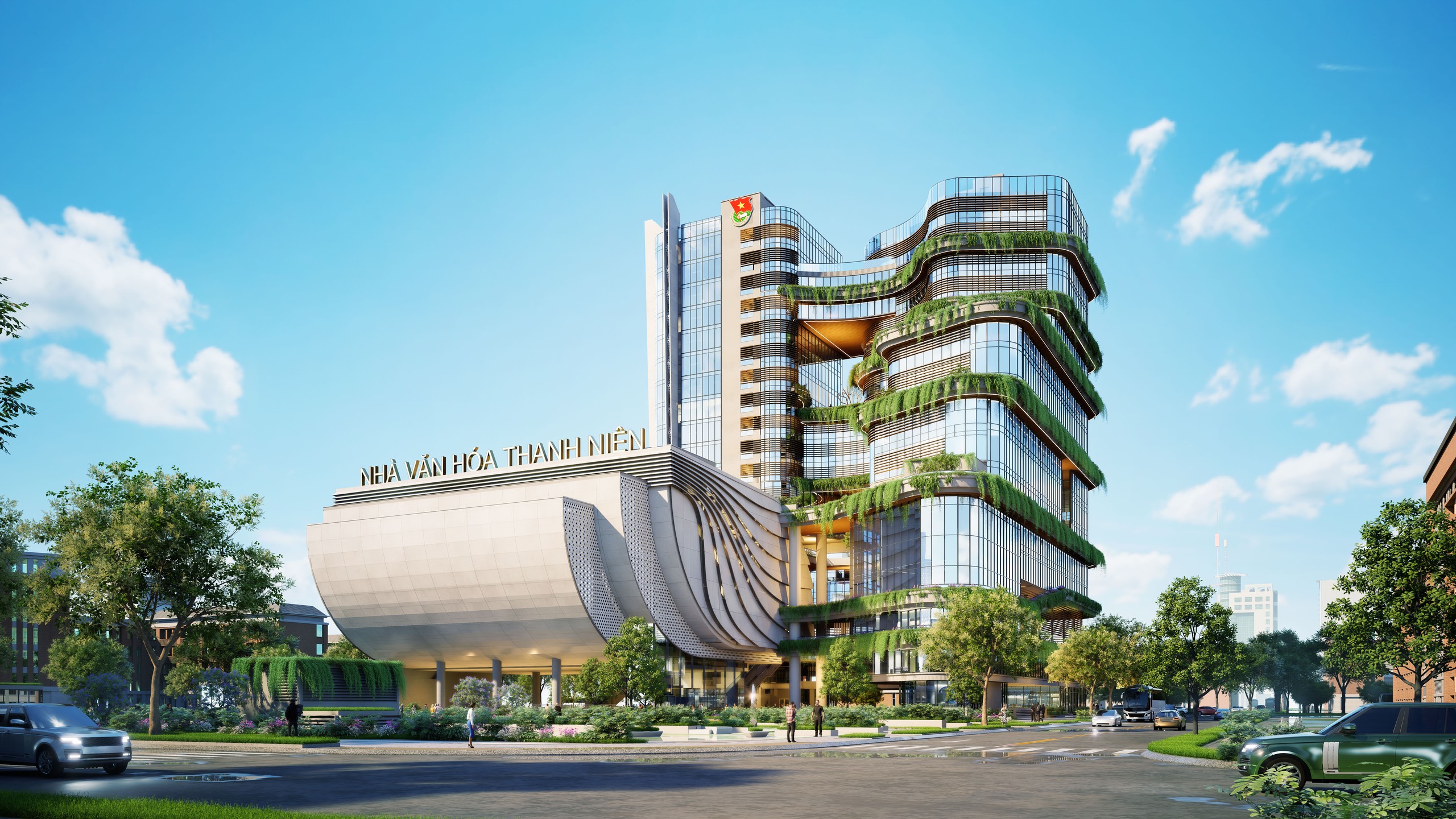 Khởi công Nhà văn hóa Thanh niên TP.HCM 25 tầng, tổng đầu tư hơn 2.240 tỉ đồng 2 Khởi công Nhà văn hóa Thanh niên TP.HCM 25 tầng, tổng đầu tư hơn 2.240 tỉ đồng - Ảnh 2.