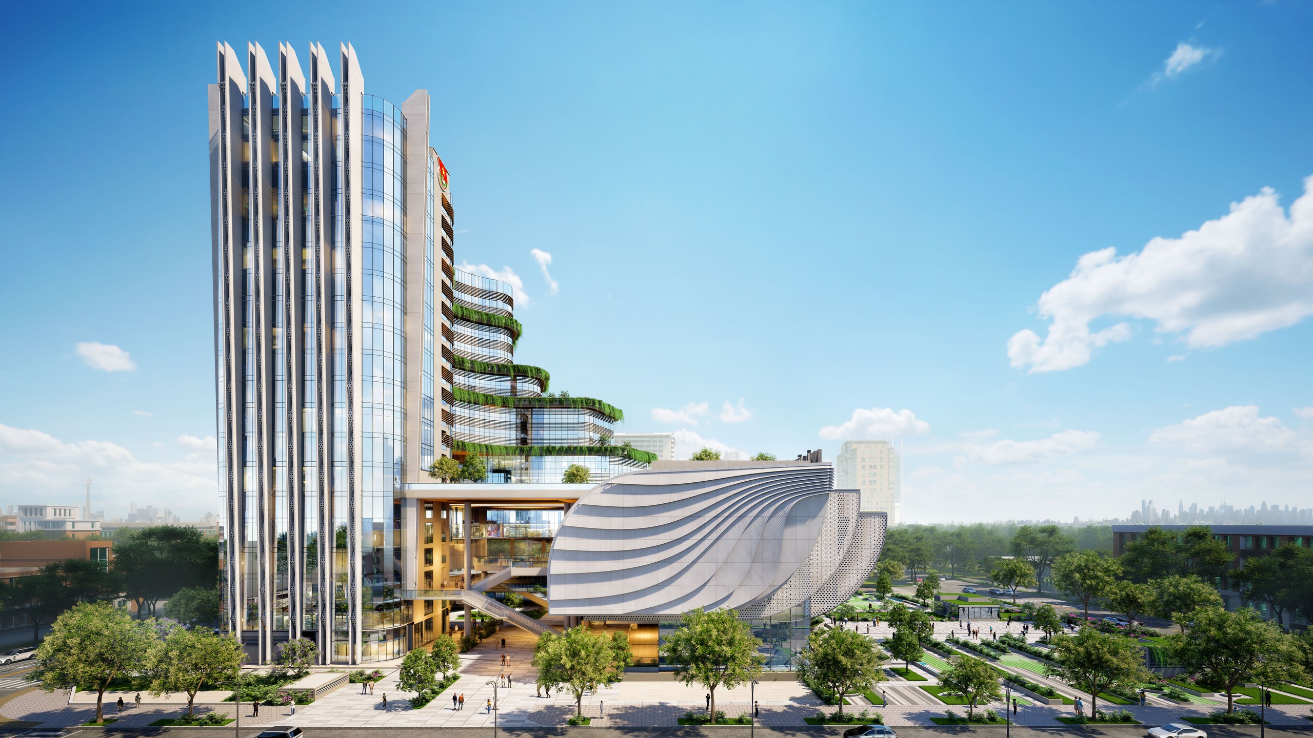 Khởi công Nhà văn hóa Thanh niên TP.HCM 25 tầng, tổng đầu tư hơn 2.240 tỉ đồng 6 Nhà Văn hoá Thanh niên TP.HCM - Ảnh 6.