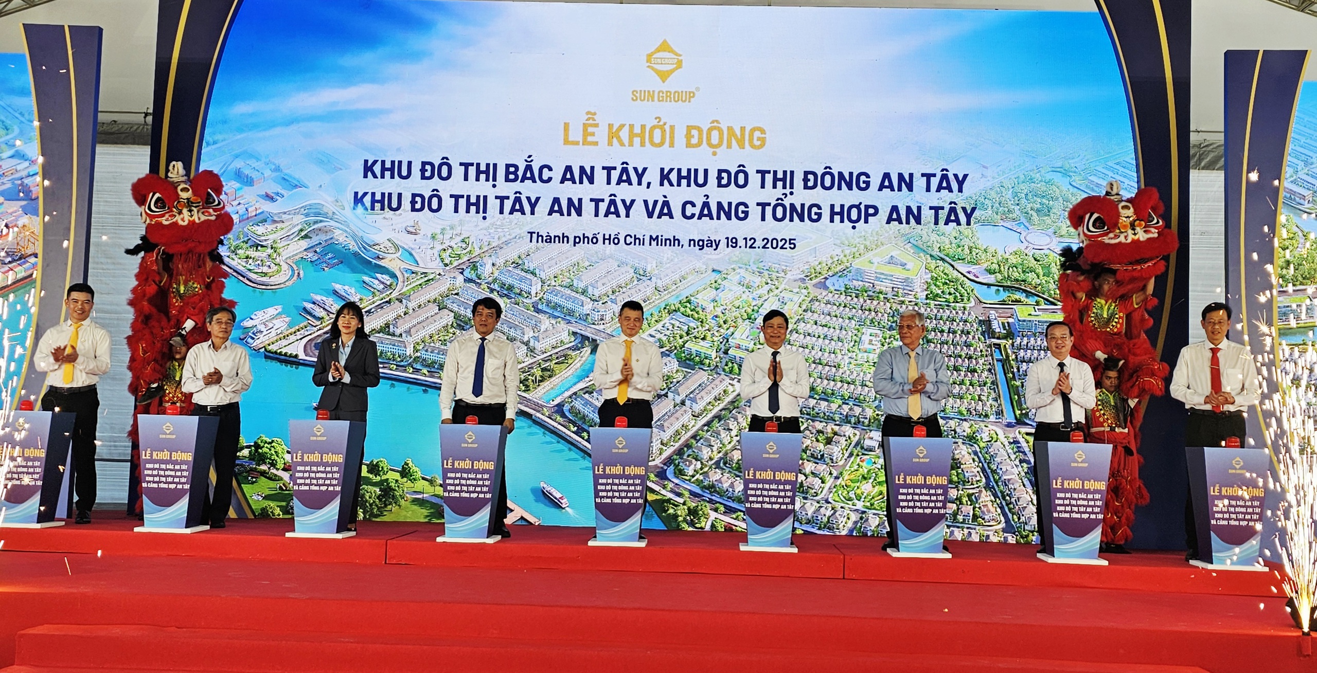 TP.HCM: Khởi động khu đô thị cảng An Tây 724 ha tại khu vực Bình Dương - Ảnh 1. TP.HCM - Ảnh 1.