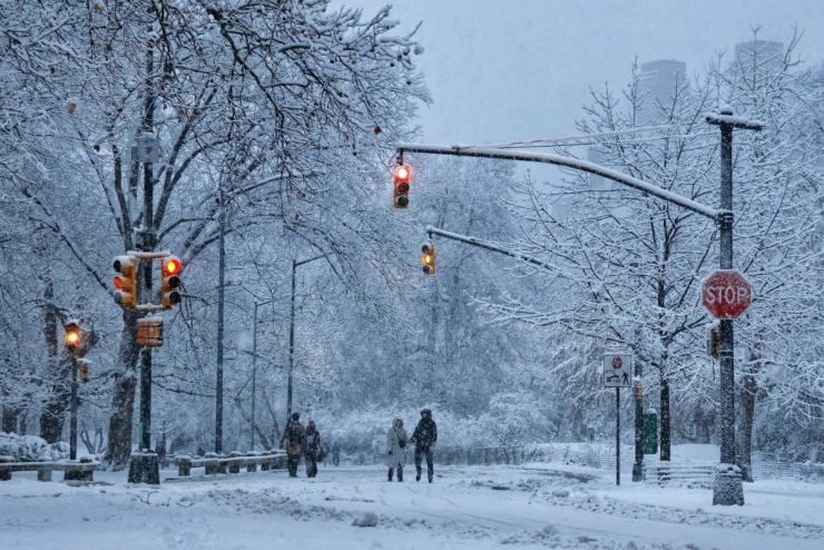 New York như xứ thần tiên trong tận tuyết đầu mùa 4 New York như 'xứ thần tiên' trong tận tuyết đầu mùa - 3