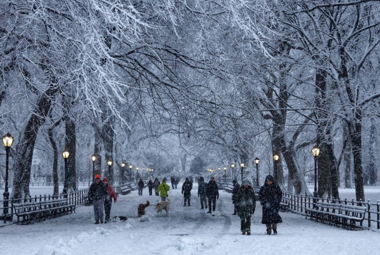 New York như xứ thần tiên trong tận tuyết đầu mùa 3 New York như 'xứ thần tiên' trong tận tuyết đầu mùa - 2