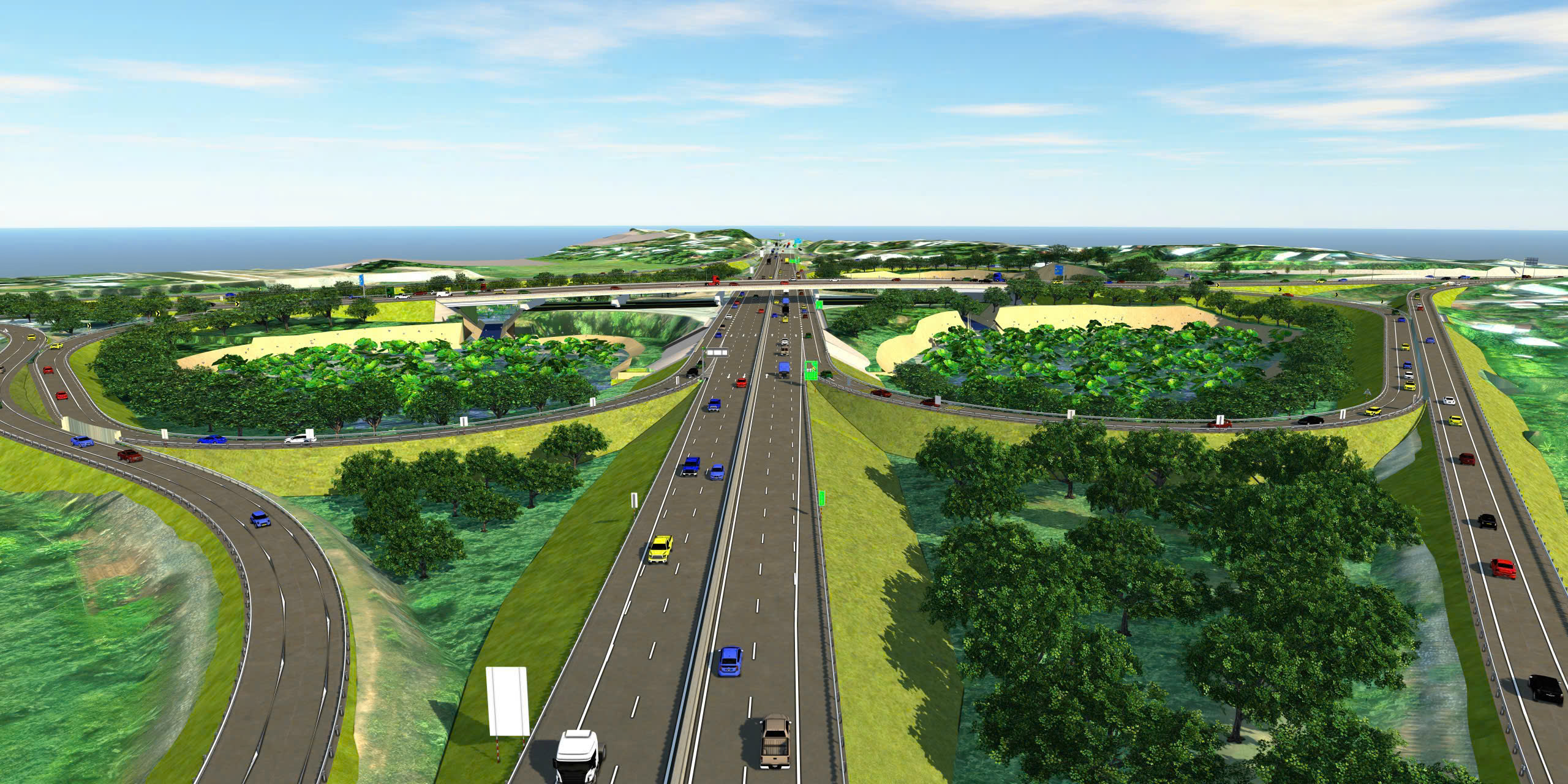 Nút giao QL14B với cao tốc Đà Nẵng - Quảng Ngãi: Dự án hạ tầng trọng điểm mới - Ảnh 3.