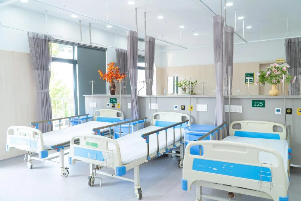 Hình ảnh sau cải tạo của Trung tâm Cấp cứu Bệnh viện Bạch Mai. Hình ảnh sau cải tạo của Trung tâm Cấp cứu Bệnh viện Bạch Mai.