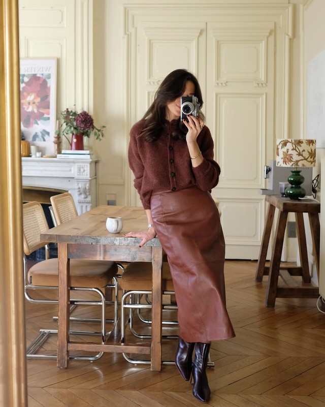 Diện váy dài mùa này không thể thiếu boots - Ảnh 8.