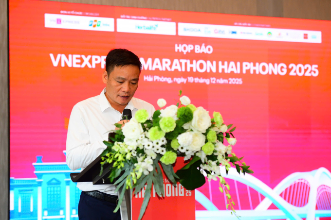 Ông Nguyễn Đình Tự, Trưởng phòng Quản lý Thể dục Thể thao TP Hải Phòng. Ảnh: VM