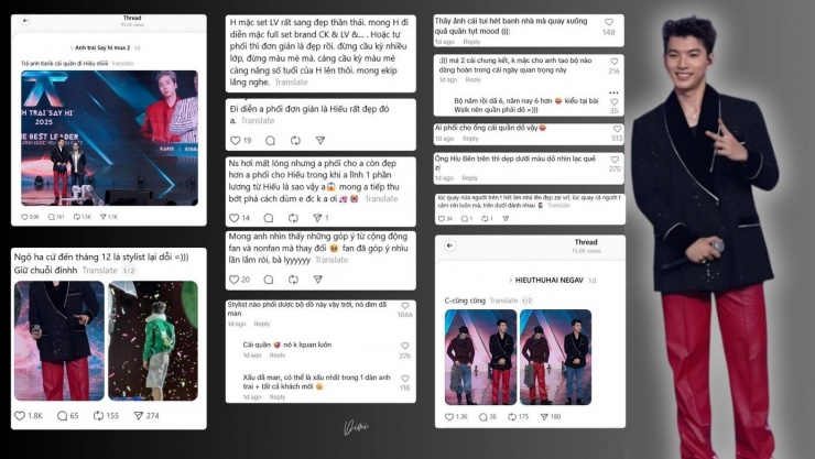 Phong độ thời trang của HIEUTHUHAI khiến cảm xúc của fan "lên xuống" chóng mặt - 2