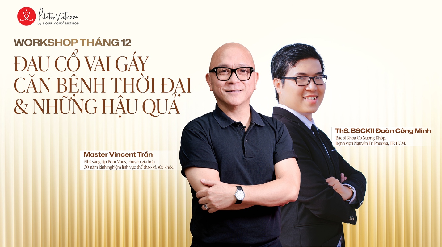 Đau cổ vai gáy – Khi cơ thể lên tiếng và Pilates mở lối phục hồi- Ảnh 3.