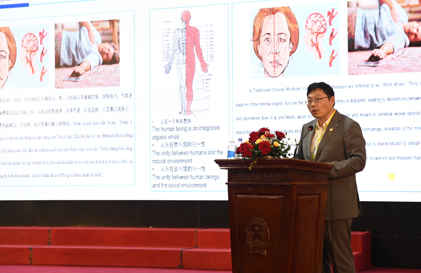 GS.TS Lục Dương giới thiệu nghiên cứu về Phòng trị bệnh mạch máu não