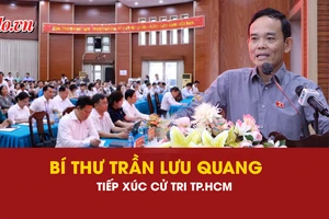 Trần Lưu Quang, tiếp xúc cử tri, TP.HCM