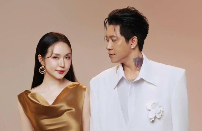 Ca sĩ Tuấn Hưng và vợ - Thu Hương. Ảnh: Nhân vật cung cấp