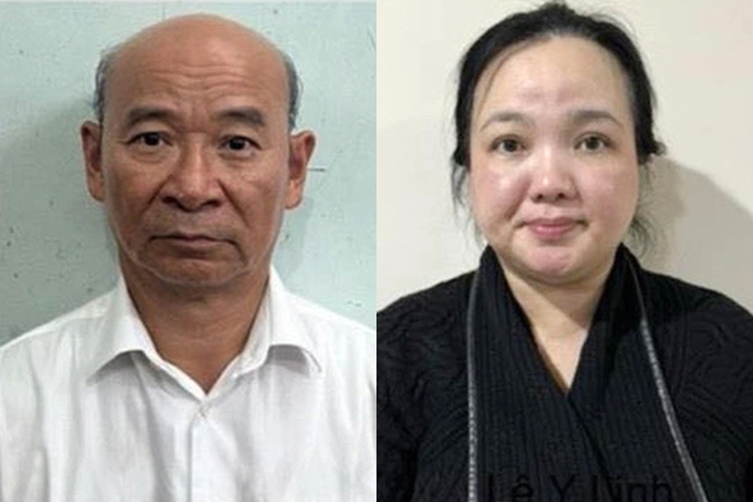 Đặng Phước Dừa và Lê Y Linh. Ảnh: Bộ Công an