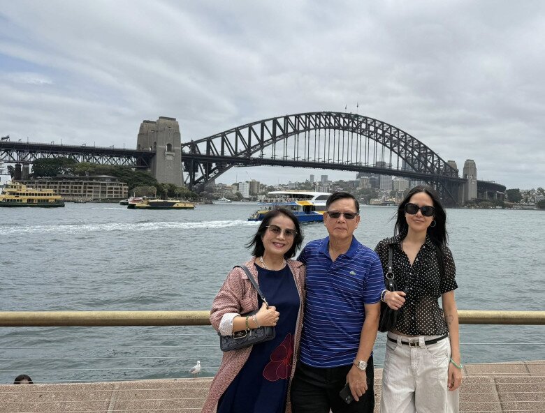 NSƯT Minh Trang hiện tận hưởng cuộc sống yên bình bên ông xã và con gái.