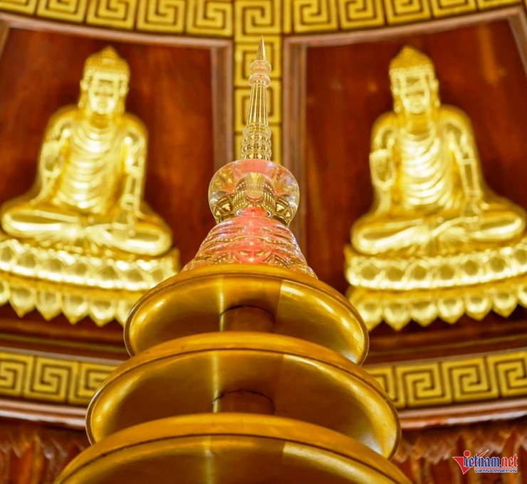 Có gì bên trong bảo tháp cao nhất châu Á thu hút du khách ở Ninh Bình? - 11