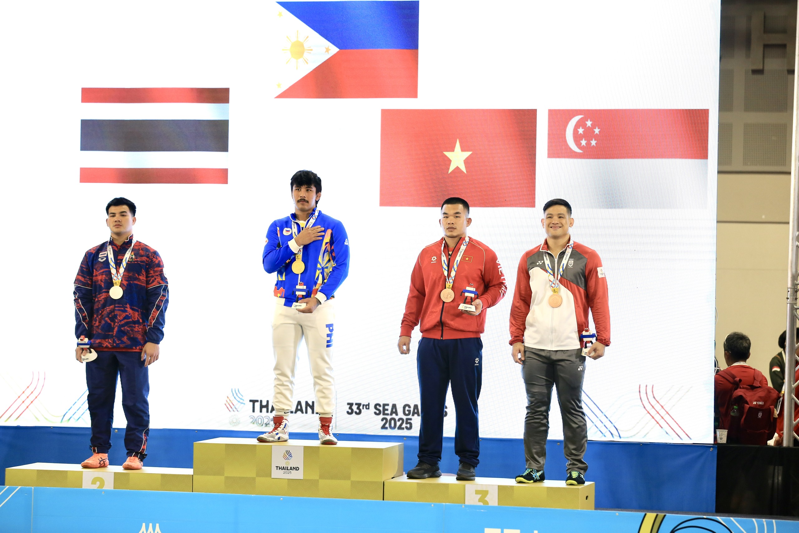 Bị rách cơ chỉ mới 6 giây, đô vật Việt Nam tiếc nuối 'phí mất 2 năm'- Ảnh 9.