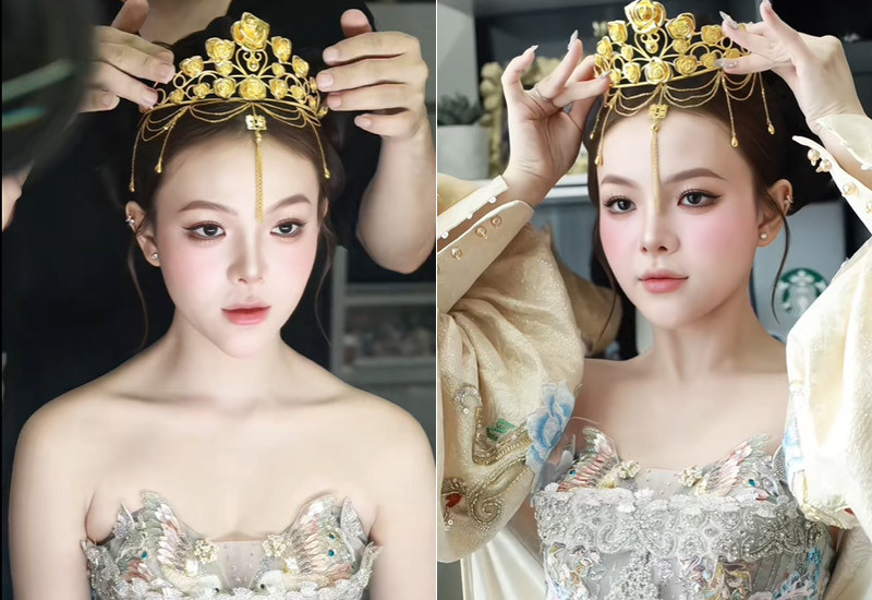 176 cây vàng, sổ đỏ khách sạn và biệt thự, kim cương, tiền tỷ trong 4 đám cưới khủng năm 2025- Ảnh 9.