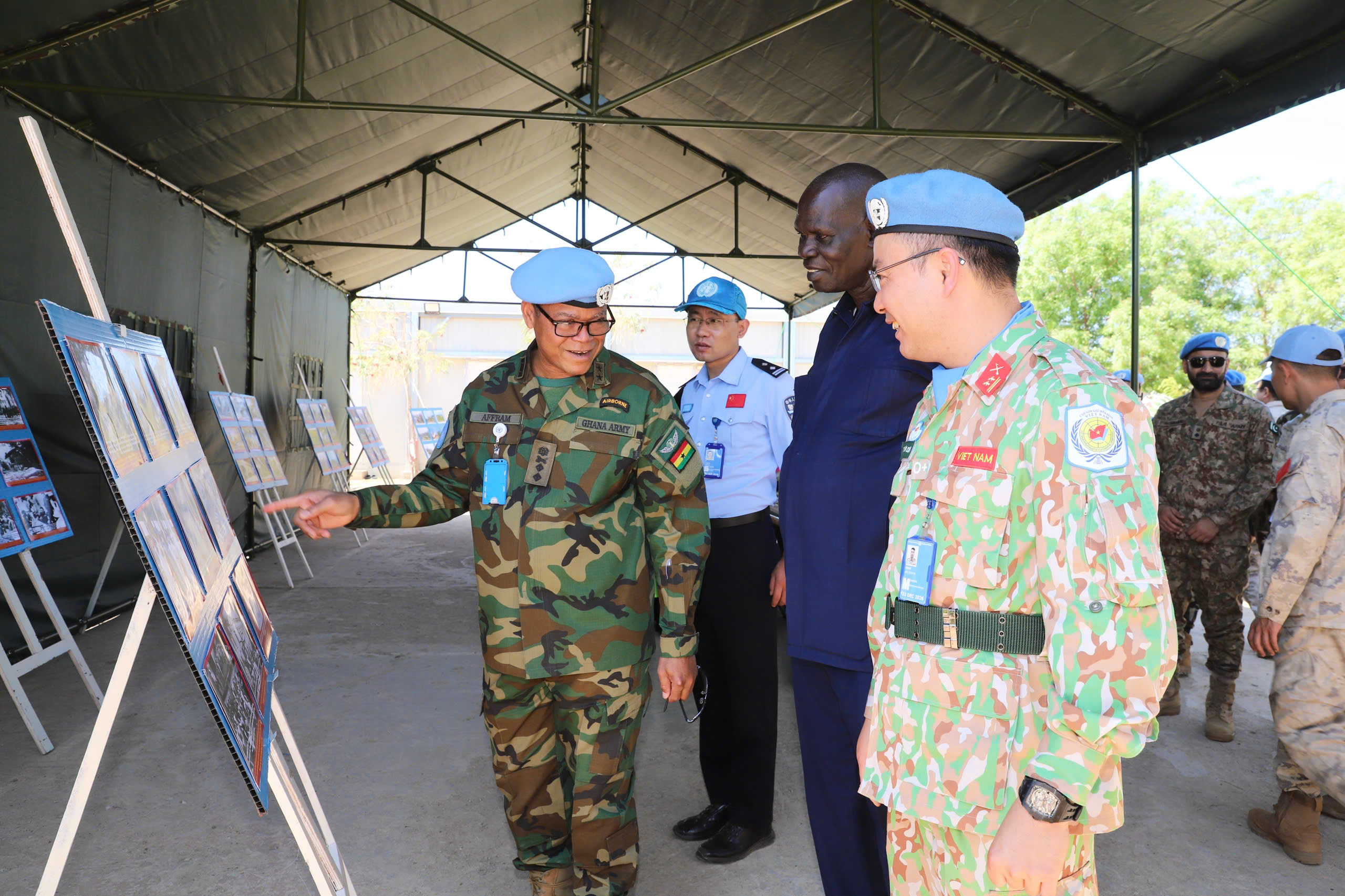 Lan tỏa hình ảnh chiến sĩ Công binh Việt Nam trên mặt trận hòa bình tại Abyei 2 công binh - Ảnh 2.