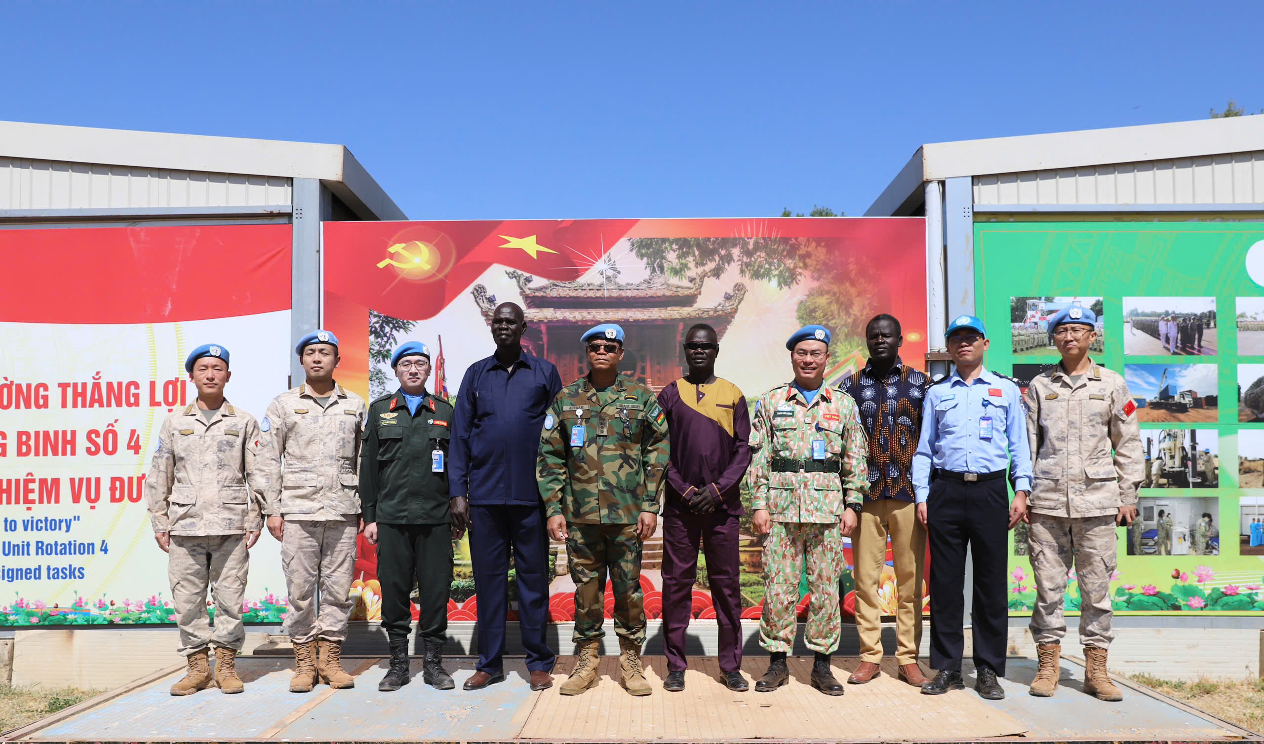 Lan tỏa hình ảnh chiến sĩ Công binh Việt Nam trên mặt trận hòa bình tại Abyei 4 công binh - Ảnh 4.