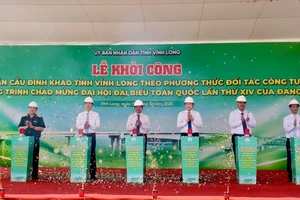 Vĩnh Long khởi công cầu Đình Khao kết nối khu vực cù lao Bình Hòa Phước với trung tâm tỉnh 