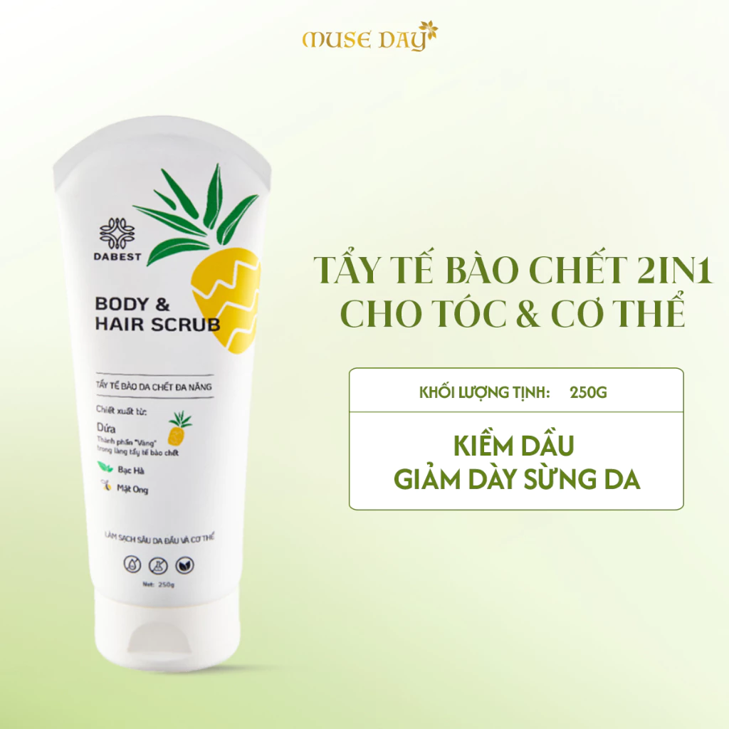 5 tẩy tế bào chết da đầu 