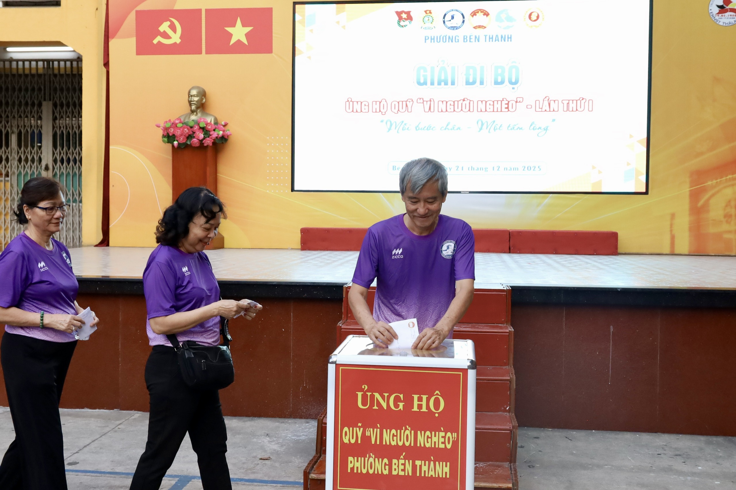 Phường Bến Thành, TP HCM tổ chức giải đi bộ gây quỹ chăm lo người yếu thế - Ảnh 5.