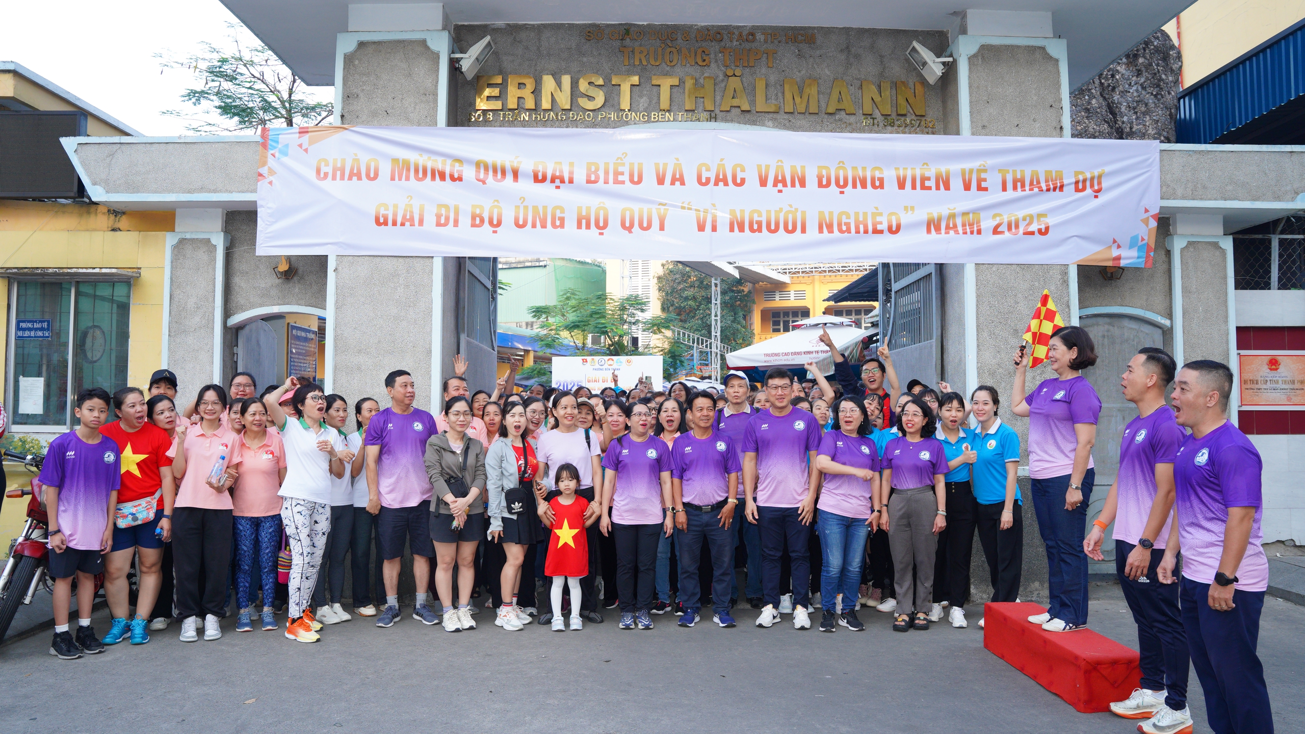 Phường Bến Thành, TP HCM tổ chức giải đi bộ gây quỹ chăm lo người yếu thế - Ảnh 6.