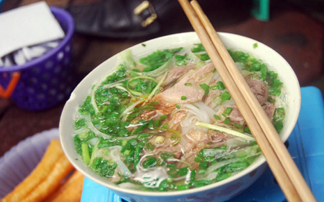 Phở bưng là đặc sản phố cổ Hà Nội