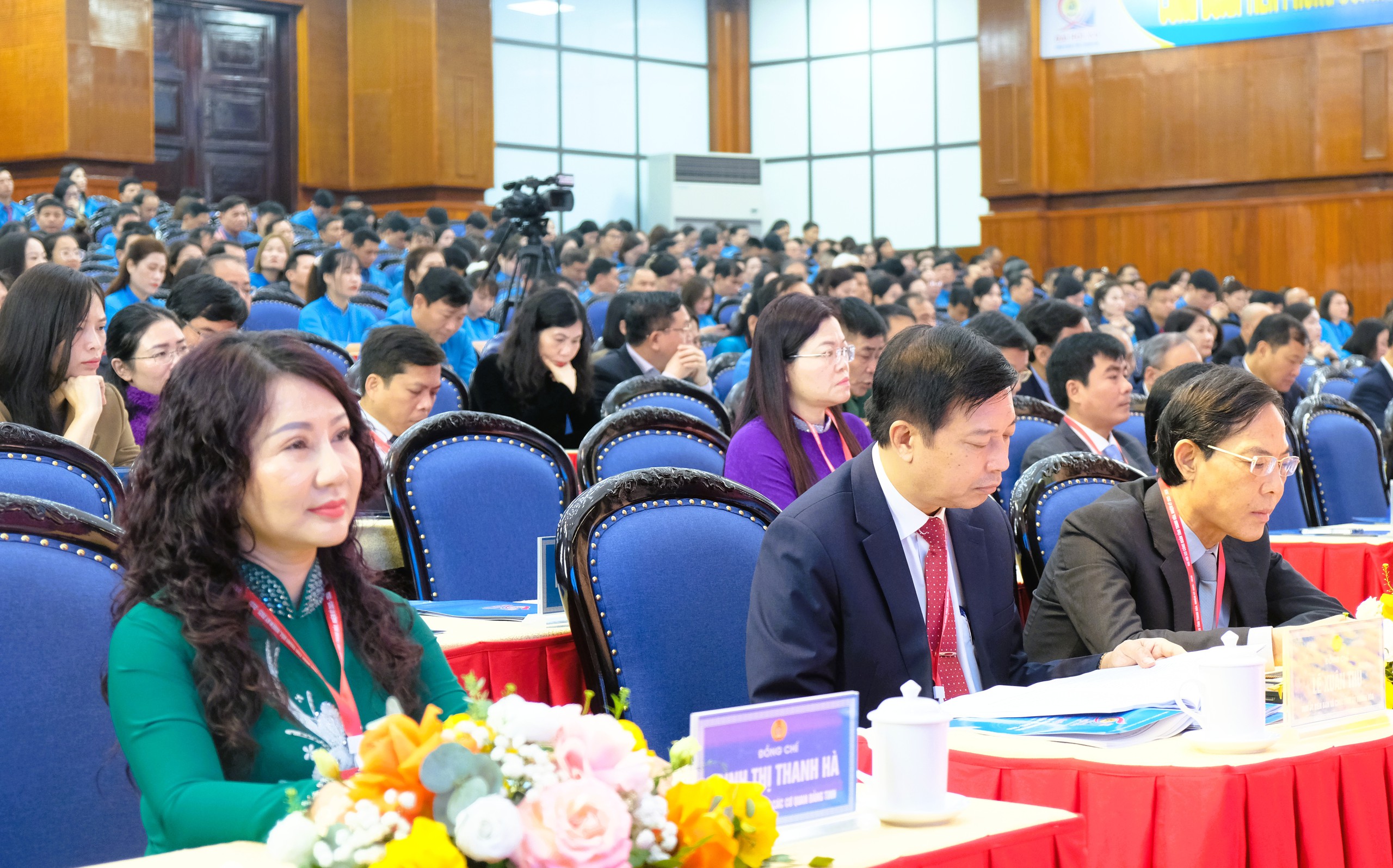 Khai mạc Đại hội Công đoàn tỉnh Thanh Hóa lần thứ XXI - Ảnh 4.