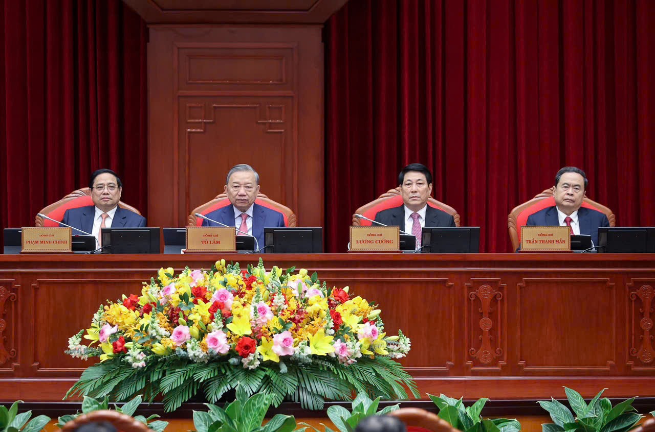 Tổng Bí thư Tô Lâm phát biểu khai mạc Hội nghị Trung ương 15 - Ảnh 2.