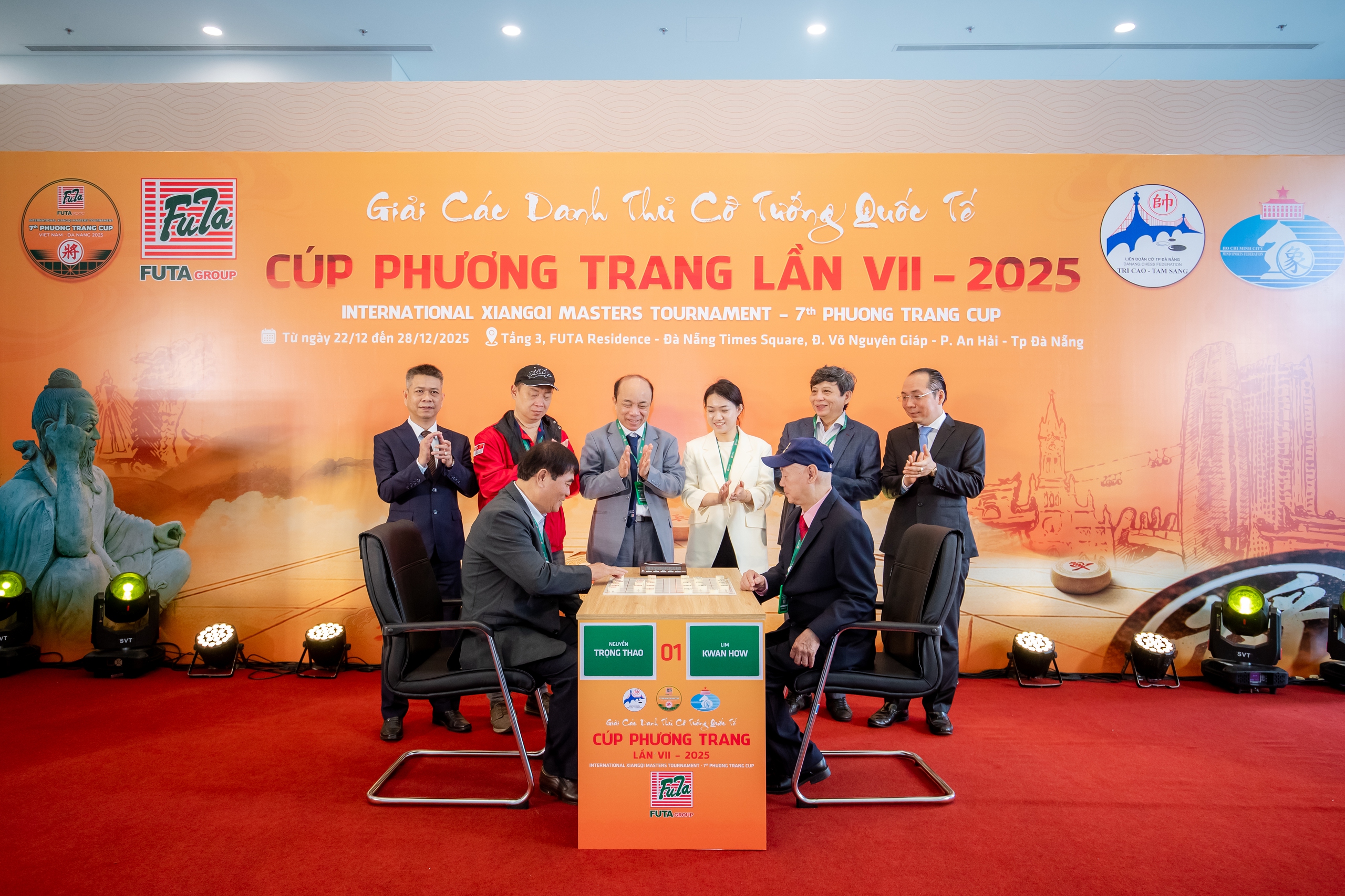 Khai mạc Giải Cờ tướng quốc tế Cúp Phương Trang lần VII quy tụ các danh thủ hàng đầu châu Á - Ảnh 2.