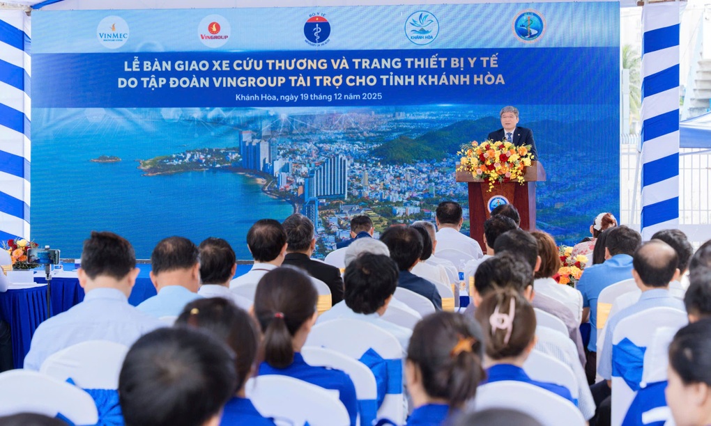 Vingroup hỗ trợ Khánh Hòa nâng cấp hệ thống cấp cứu ngoại viện - 4