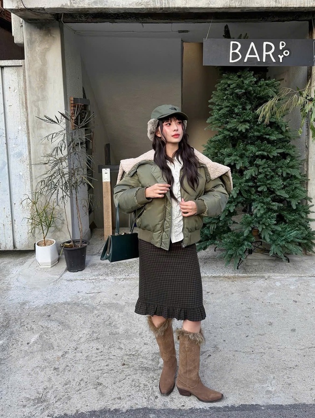 Cách biến áo phao thành điểm nhấn phong cách, không còn nhàm chán- Ảnh 8.