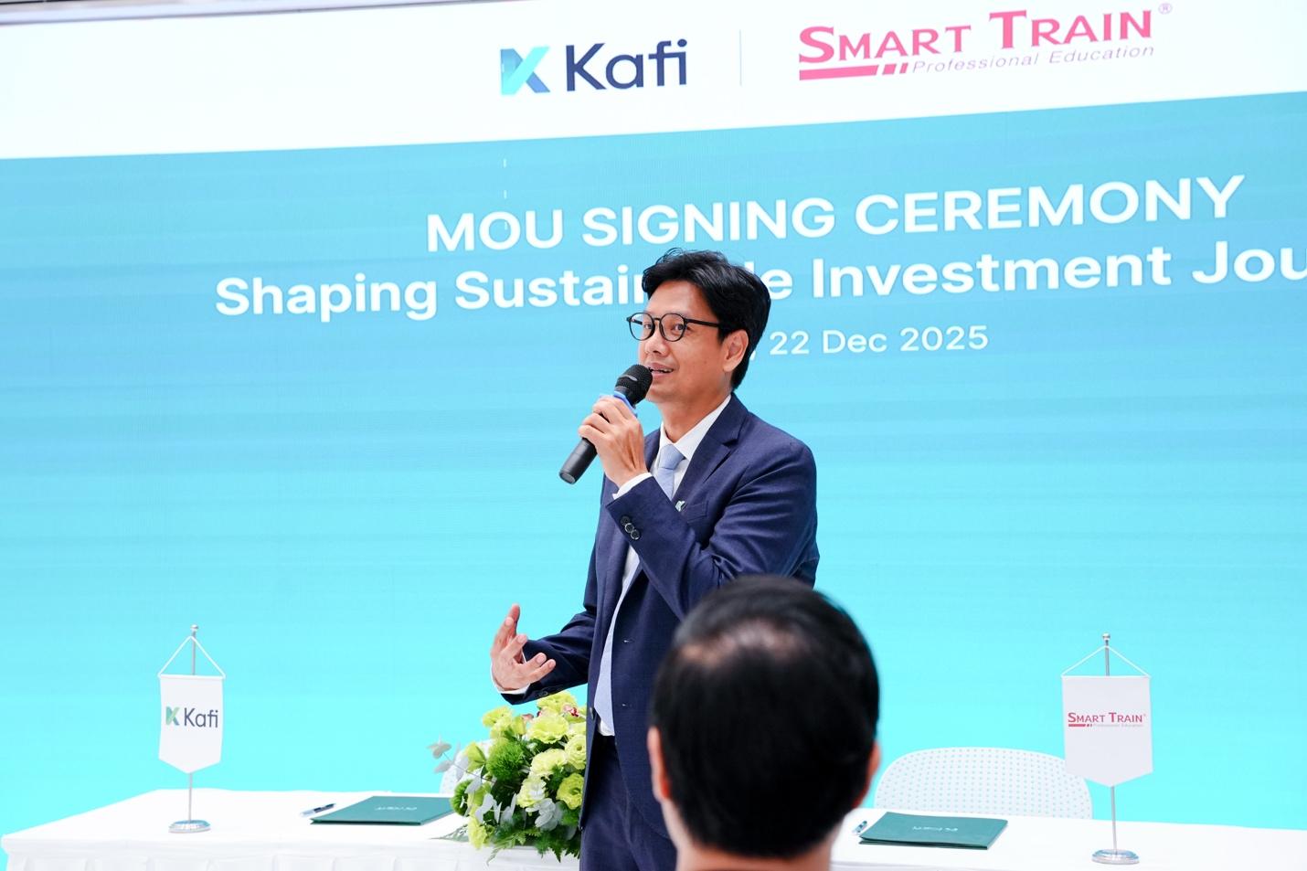 Chứng khoán Kafi ký kết hợp tác chiến lược cùng Smart Train Academy 2 Chứng khoán Kafi ký kết hợp tác chiến lược cùng Smart Train Academy - Ảnh 2.