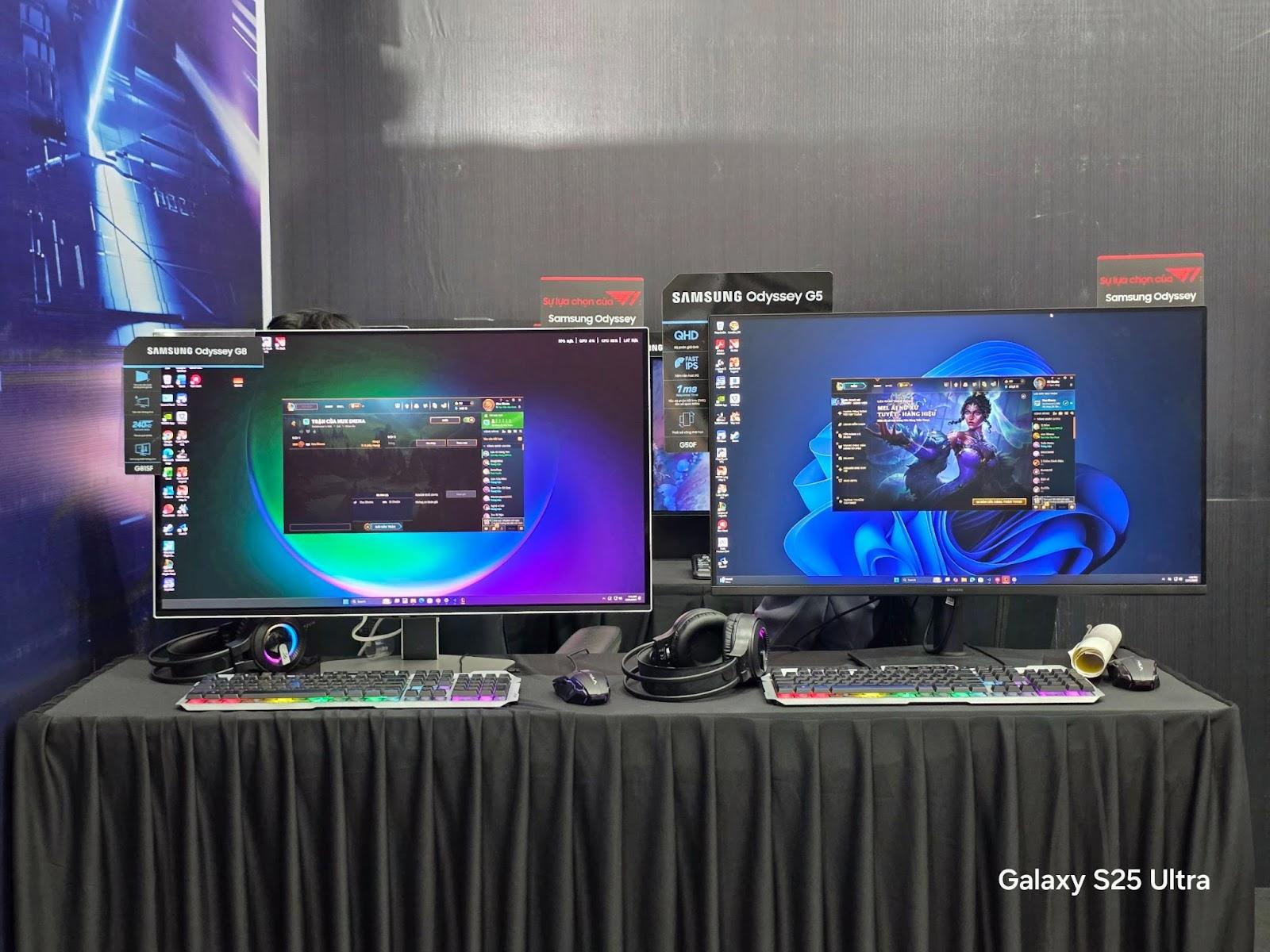 Khoảnh khắc T1 đấu All-Star Việt Nam và chiếc màn hình mà mọi game thủ đều để ý- Ảnh 5. Khoảnh khắc T1 đấu All-Star Việt Nam và chiếc màn hình mà mọi game thủ đều để ý- Ảnh 5.