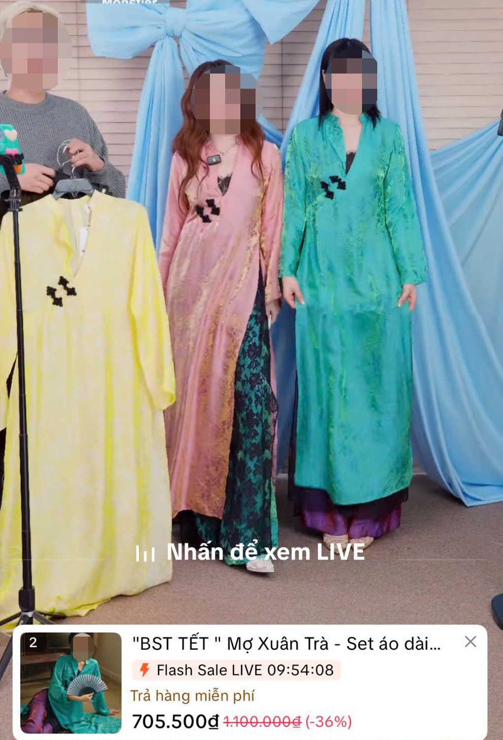 Mẫu áo dài xẻ ngực gây tranh cãi, nhãn hàng ở TPHCM thu hồi sản phẩm - 2