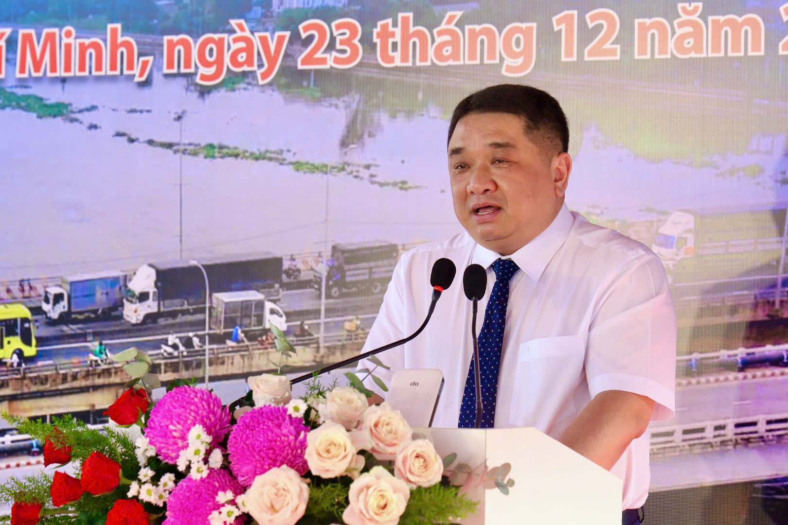 Cầu Bình Phước 1 thông xe:Cây cầu cuối cùng trên sông Sài Gòn đạt tĩnh không 7 m - Ảnh 4.