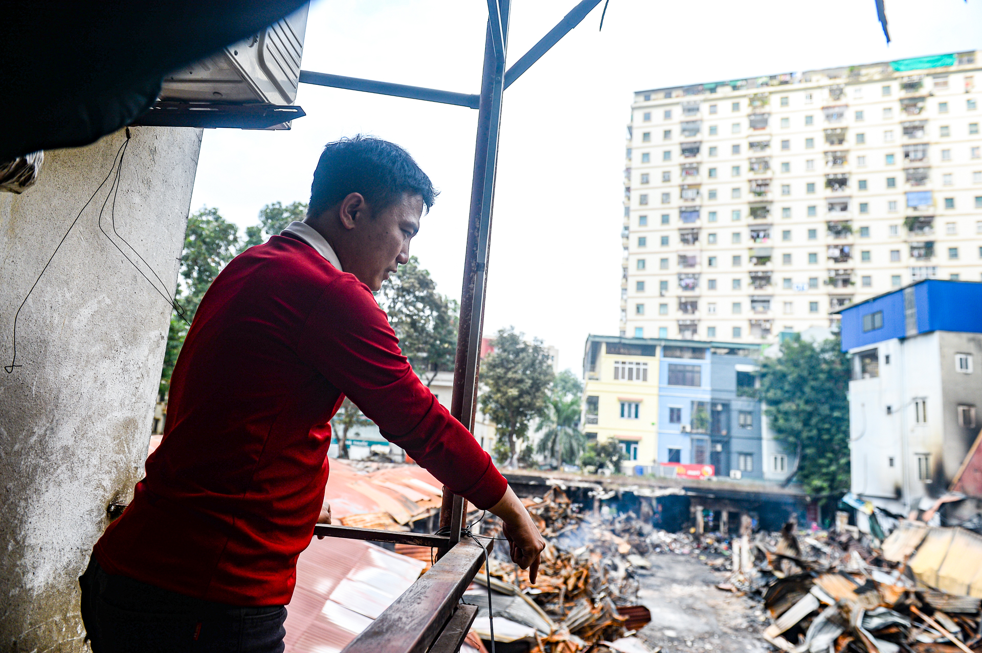 cháy chợ - Ảnh 2.