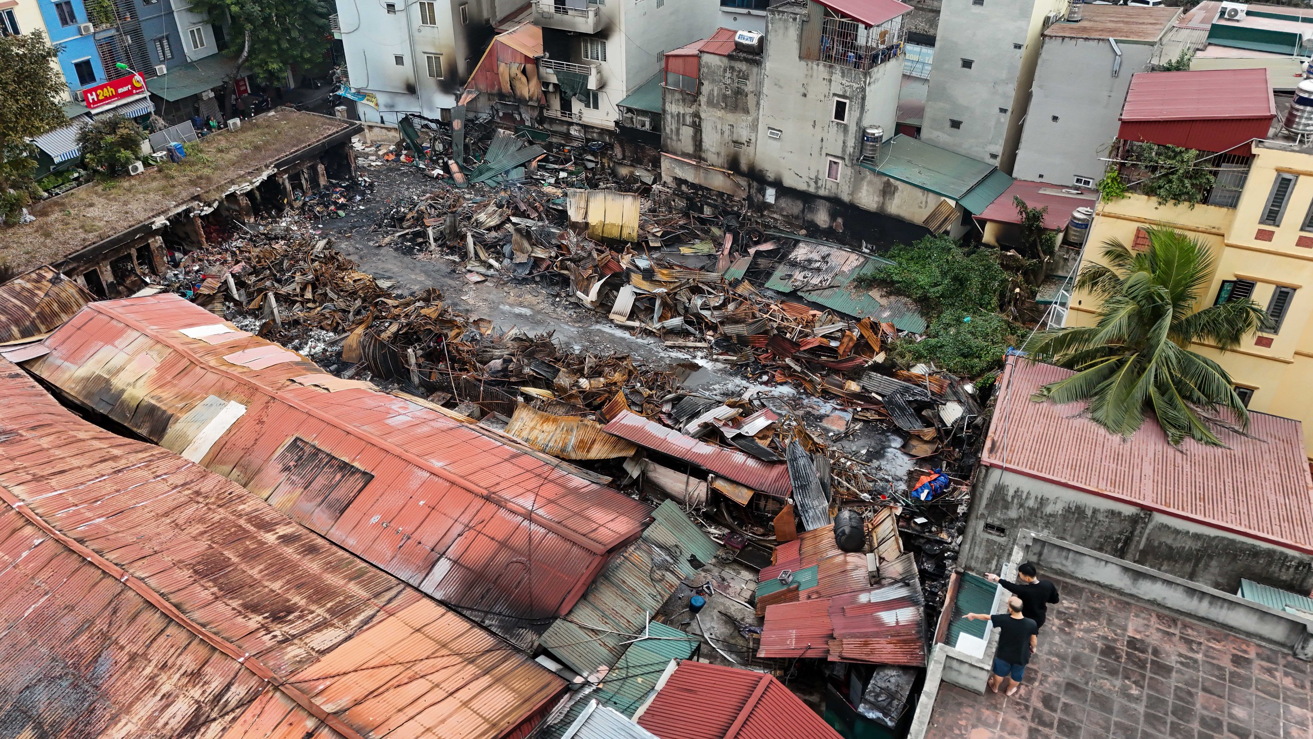 cháy chợ - Ảnh 3.