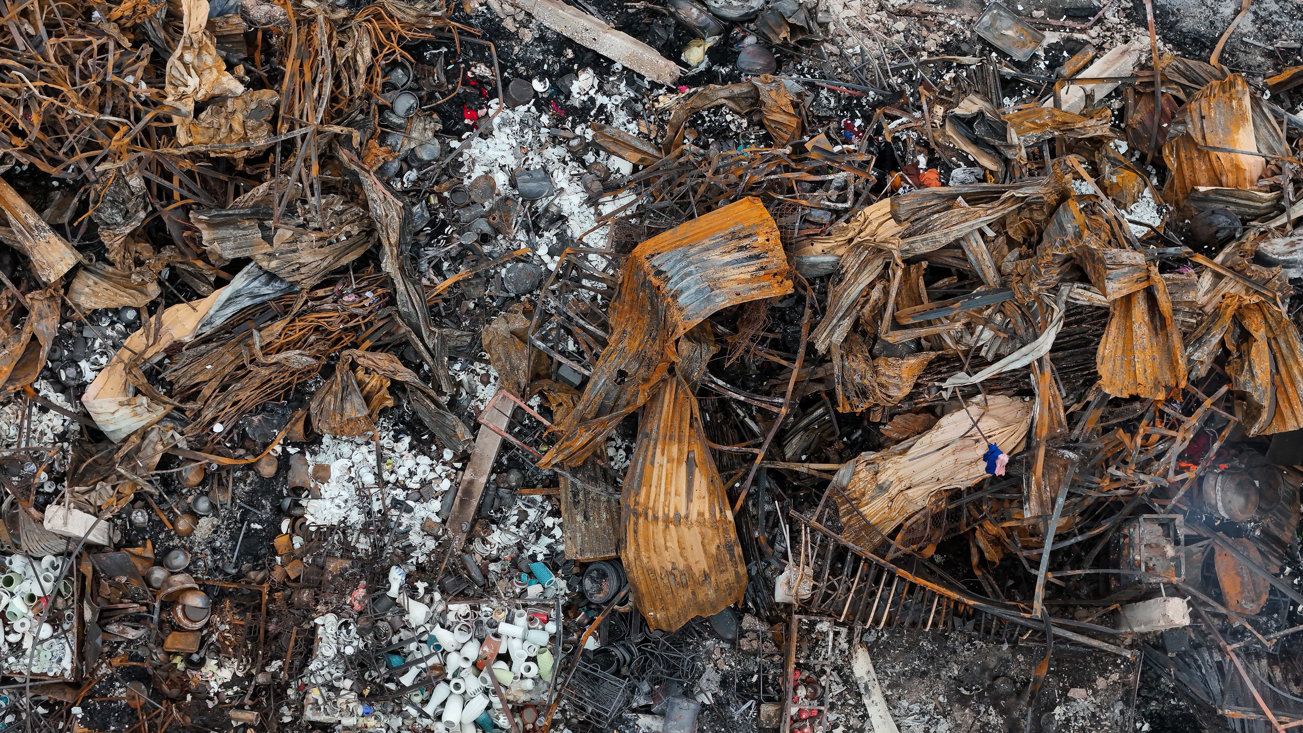 cháy chợ - Ảnh 5.