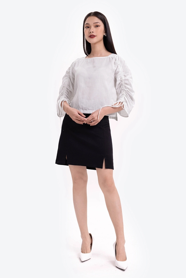 Áo dây rút phá vỡ sự đơn điệu, tôn lên phong thái hiện đại- Ảnh 7.