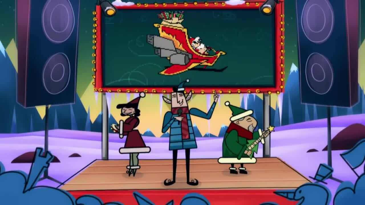 MV hoạt hình bài "Jingle Bell Rock" của Bobby Helms