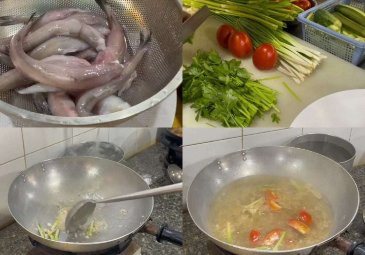 Món phổ biến nhất là canh cá khoai nấu chua