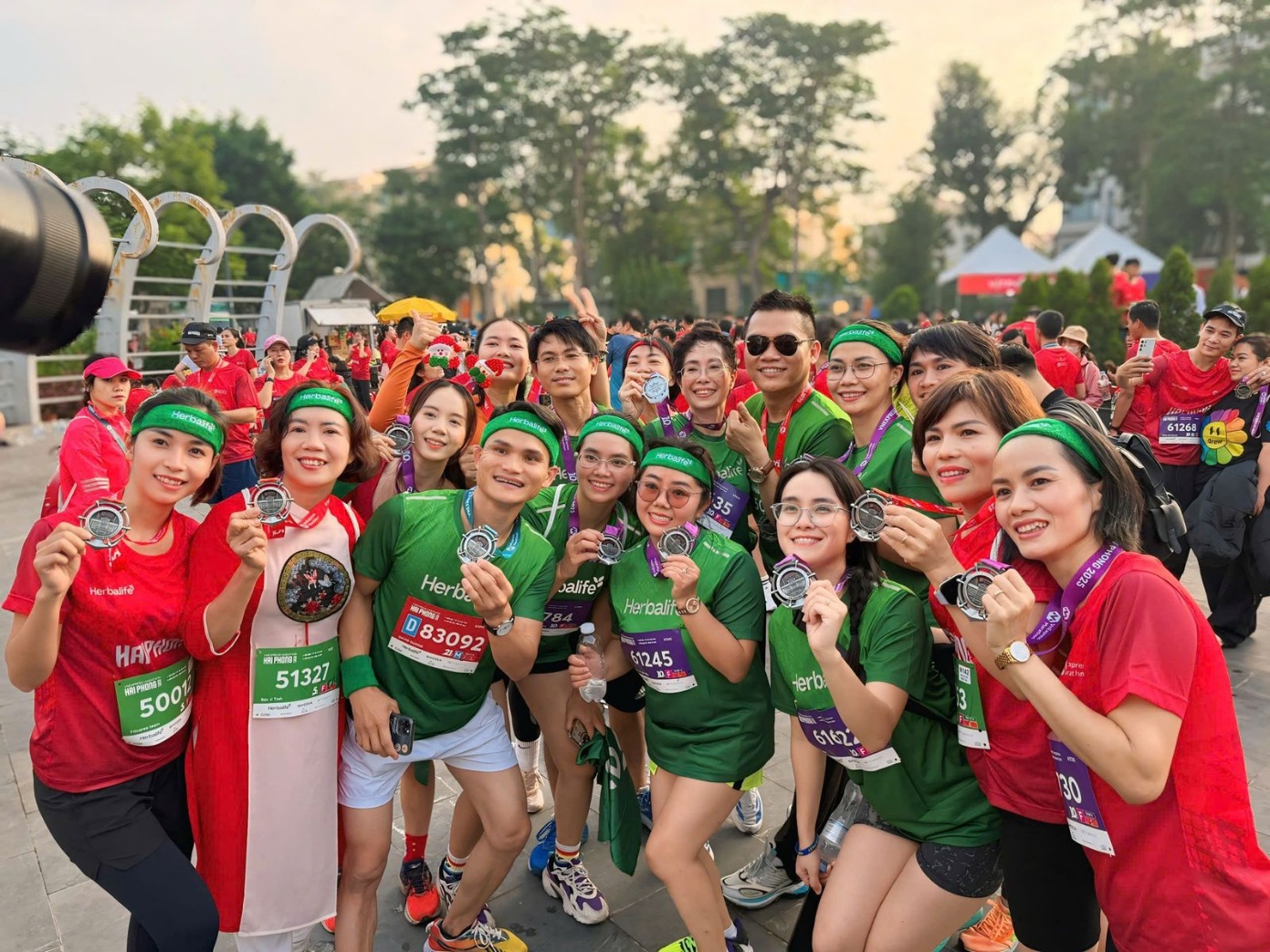 Herbalife Việt Nam ghi dấu ấn tại VnExpress Marathon Hải Phòng 2025 với hơn 14.000 vận động viên tham gia- Ảnh 5.