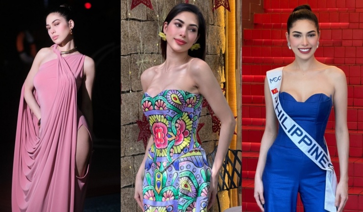 Á hậu biến hóa phong cách trong các hoạt động bên lề. Cô thường chọn trang phục gam màu nổi, trang điểm kiểu ngọt ngào với son đỏ, hồng.