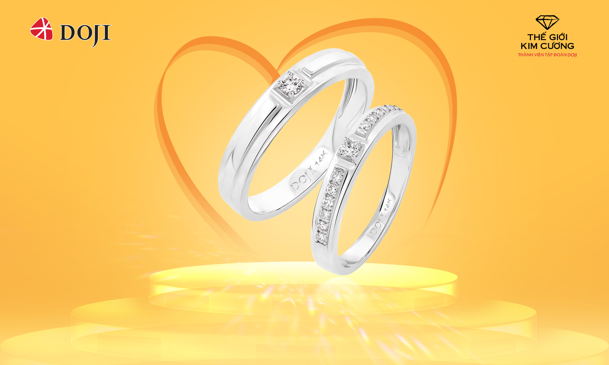 Nhiều ưu đãi trang sức cưới hấp dẫn cho 'mùa chung đôi' 2025 - Ảnh 2.