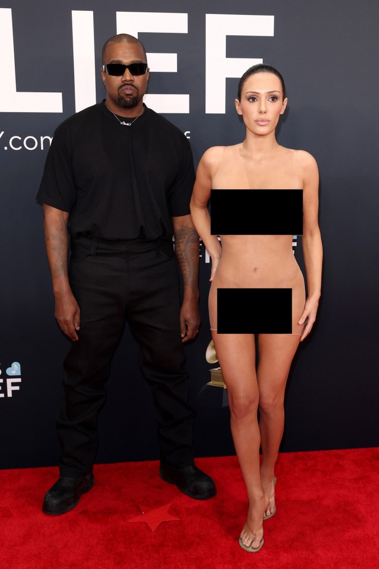 Bianca khoe dáng ở Grammy