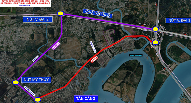 Gần 8.800 tỉ mở đường liên cảng Cát Lái, 'cứu' kẹt xe Xa lộ Hà Nội- Ảnh 2.
