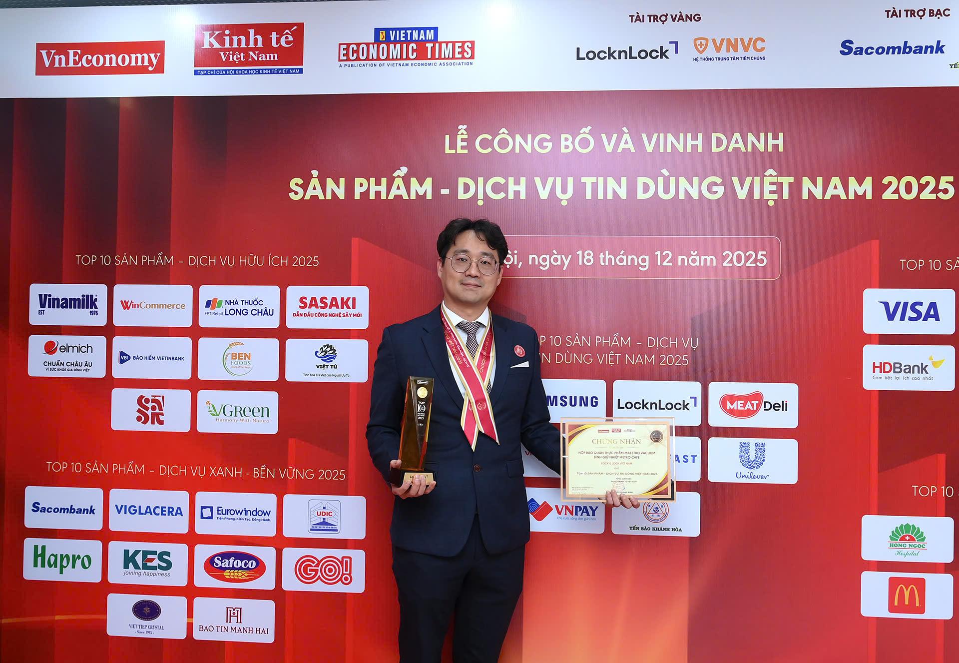 LocknLock vinh dự 14 năm liên tiếp lọt “Top 10 Sản phẩm – Dịch vụ Tin Dùng Việt Nam”- Ảnh 2.